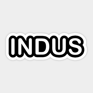 INDUS Sticker